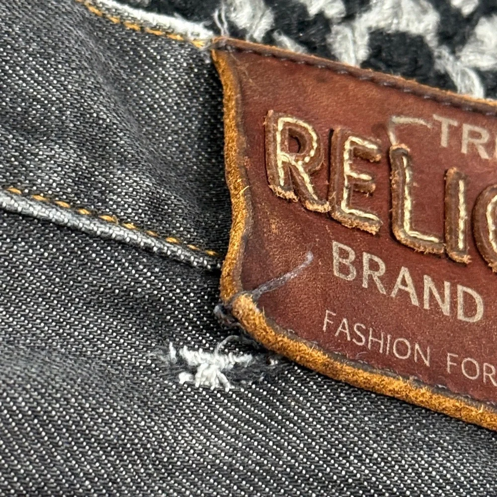 True Religion Rocco Jeans Men’s Sz 31 Distressed Y2K Skater Grunge